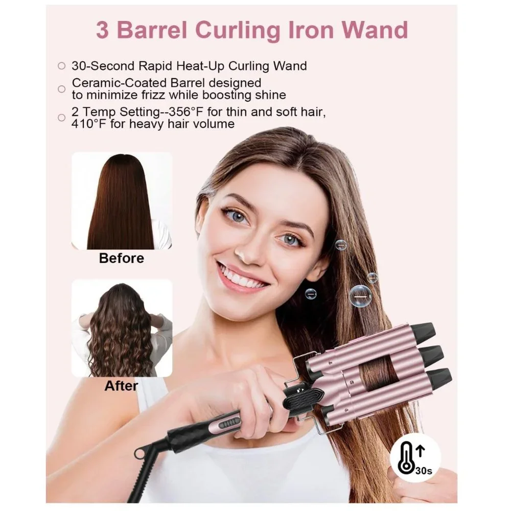 6 in 1 Curling Curling Iron Set